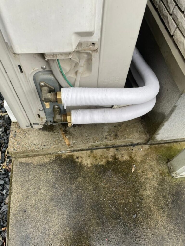 配管交換作業